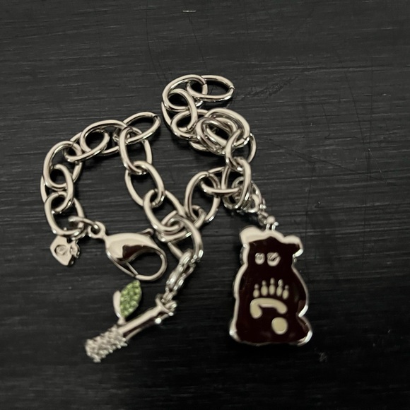 EUC Swarovski limited edition Panda and Bamboo charm bracelet. - Picture 12 of 12